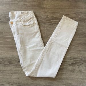 Zara Skinny White Pants